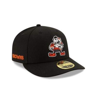 Sapca New Era Cleveland Browns NFL Official NFL Draft Low Profile 59FIFTY Fitted - Negrii